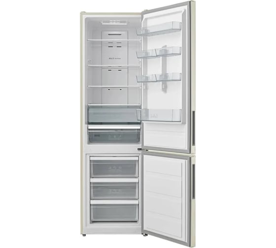 Холодильник Centek CT-1723 NF Beige multi No-Frost 339 л 595x635x2010мм, А+ GMCC CT-1723 Beige