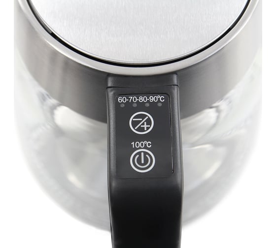Чайник стеклянный STINGRAY ST-KT3002B черный 39304