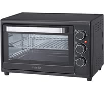 Духовой шкаф (мини-печь) MARTA MT-EO4284B черный жемчуг 42149