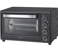 Духовой шкаф (мини-печь) MARTA MT-EO4284C черный жемчуг 42148