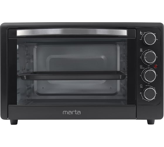 Духовой шкаф (мини-печь) MARTA MT-EO4286A черный жемчуг 40470