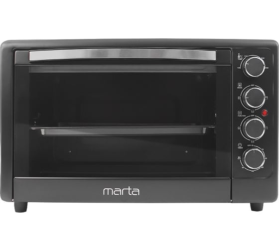 Духовой шкаф (мини-печь) MARTA MT-EO4286B черный жемчуг 40869