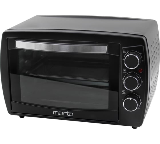 Духовой шкаф (мини-печь) MARTA MT-EO4295A черный жемчуг, 23 л, 3 режима, гриль 40480