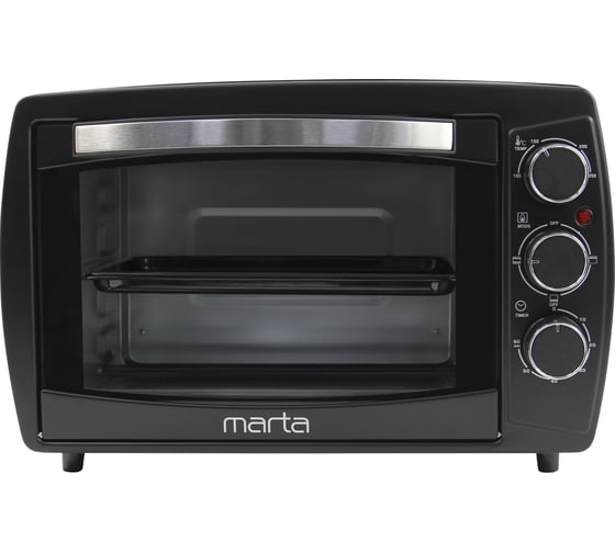Духовой шкаф (мини-печь) MARTA MT-EO4295A черный жемчуг, 23 л, 3 режима, гриль 40480