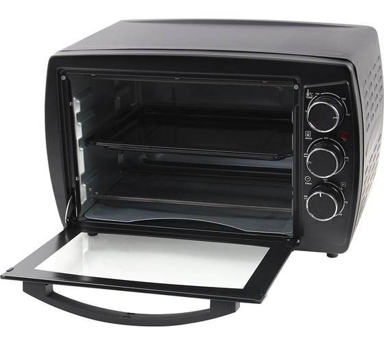 Духовой шкаф (мини-печь) MARTA MT-EO4295B черный жемчуг, 23 л, 3 режима+конвекция+гриль 40873