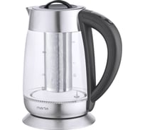 Чайник стеклянный MARTA MT-4620 черный жемчуг 43212