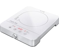 Электрическая индукционная безимпульсная плитка MARTA MT-4211 белый жемчуг 40811