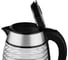Чайник HomeStar HS-1046 1.5 л., стекло, пластик, черный 108854 3