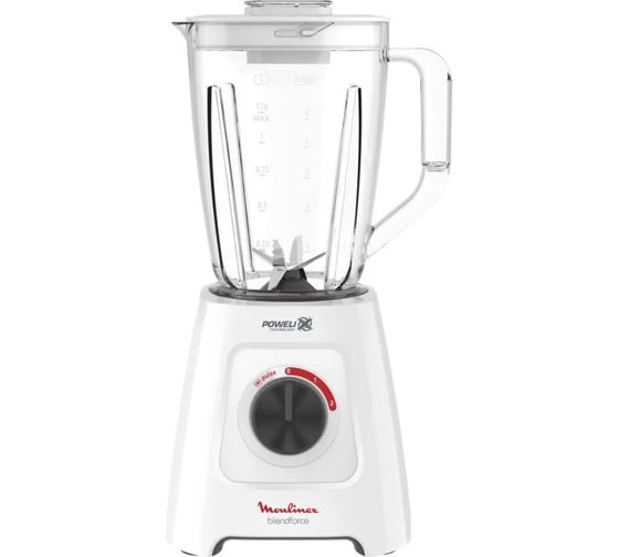 Стационарный блендер MOULINEX Blendforce LM42Q110 600 Вт, белый 1501792