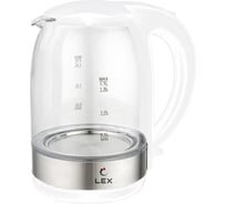 Электрический чайник LEX LXK 3005-2 белый LXК 3005-2