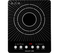 Индукционная плитка Galaxy LINE GL 3066, черный, 2000 Вт 7022230660