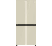 Холодильник ZUGEL Cross Door ZRCD430C, бежевое стекло 692636