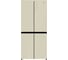 Холодильник ZUGEL Cross Door ZRCD430C, бежевое стекло 692636 1