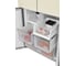 Холодильник ZUGEL Cross Door ZRCD430C, бежевое стекло 692636 11