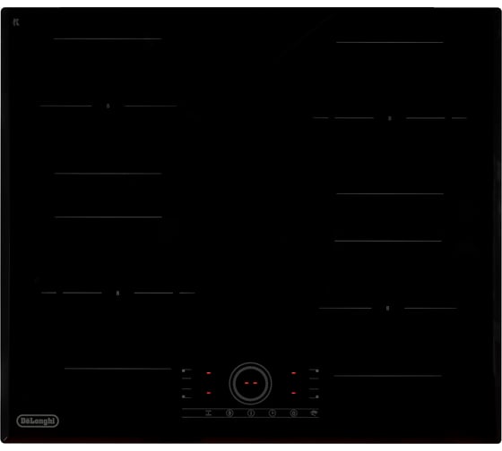 Варочная панель электрическая DeLonghi 59 см ELETTRA 4B0P CR К000000000304