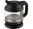 Чайник Homestar HS-1056 1.2 л стекло пластик черный 107840 1