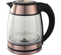 Чайник электрический Добрыня DO (1.8л) 1500Вт стекло с медными вставками 1262