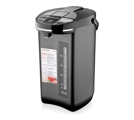 Термопот BRAYER 1450 Вт, 5.5л, 2 способа подачи воды BR1091