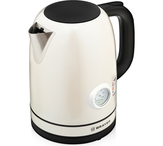 Электрический чайник BRAYER STRIX 2200Вт, объём 1.7 л BR1005YE