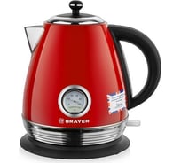 Электрический чайник BRAYER 2200 Вт, 1.7 л BR1007RD