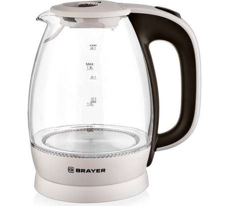 Электрический чайник BRAYER 2200 Вт, 1.8 л BR1045BN