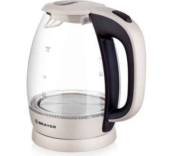 Электрический чайник BRAYER 2200 Вт, 1.8 л BR1045BN
