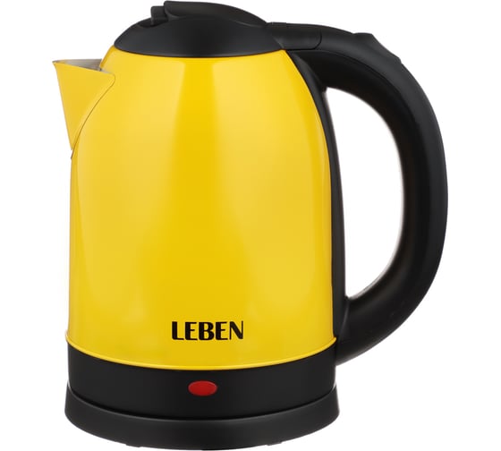 Чайник электрический, 2,0 л, 1800Вт, металл, 220-240В Leben 291-115