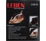 Утюг Leben с отпаривателем 2200 Вт, керамика, антикапля, антинакипь, очистка, автовыключение, бак 480 мл 249-042 9