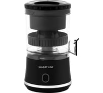 Соковыжималка аккумуляторная для цитрусовых Galaxy LINE GL 0855, черный, 50 Вт, 250 мл, система "капля-стоп" 7020708552