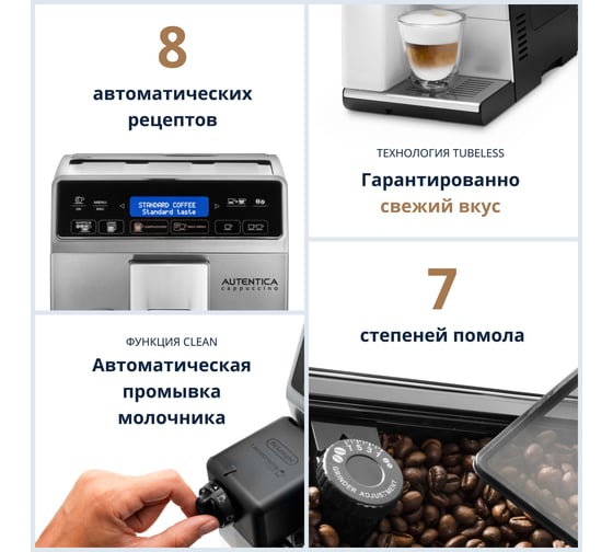 Кофемашина DeLonghi ETAM29.660.SB 0132215220