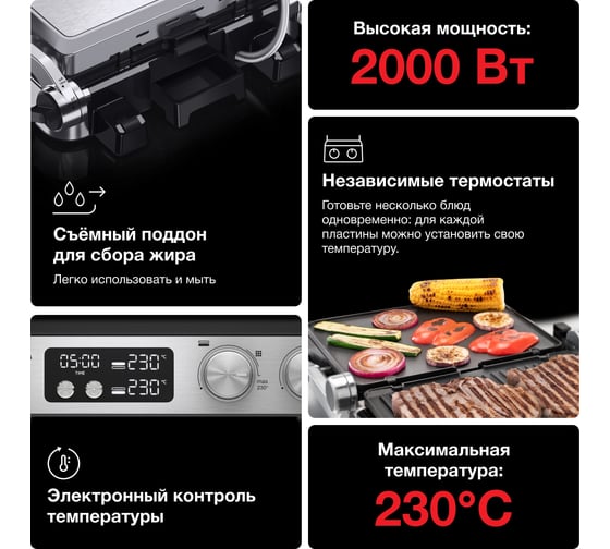 Электрогриль DeLonghi CG7040 0X17900001