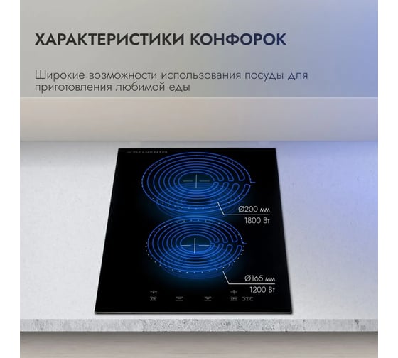 Варочная поверхность Delvento V30D12S100
