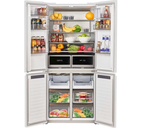 Холодильник MAUNFELD с инвертором MFF190NFDPW