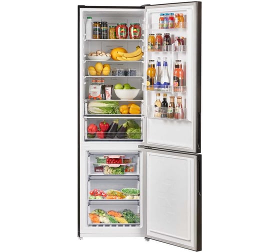 Холодильник MAUNFELD MFF200NFSB10 Inverter
