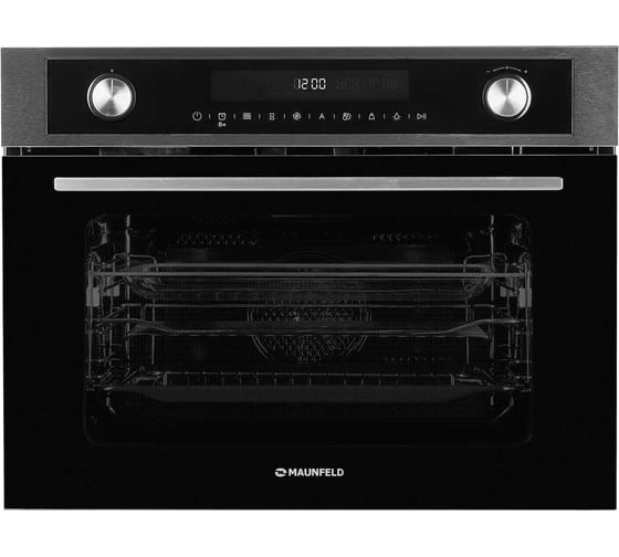 Компактный духовой шкаф с функцией СВЧ MAUNFELD MCMO5015MFS