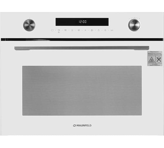 Компактный духовой шкаф с функцией СВЧ MAUNFELD MCMO5015MFW 1