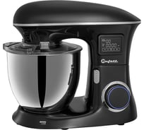Миксер планетарный Bufett с дежой 7л и дисплеем черный 640280