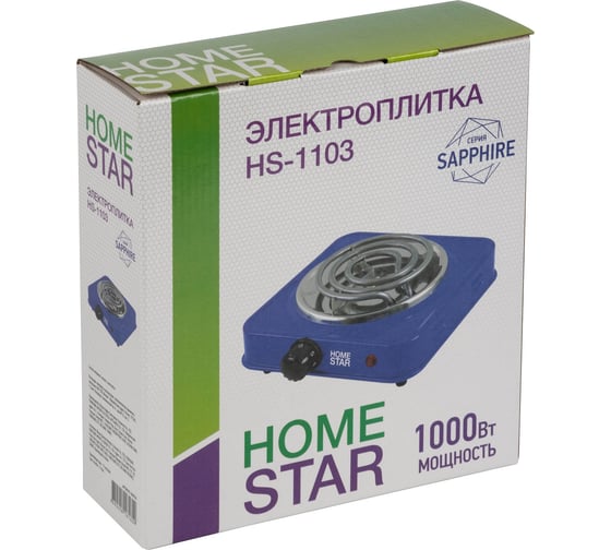 Электроплитка Homestar HS-1103 ТЭН серия сапфир 008750