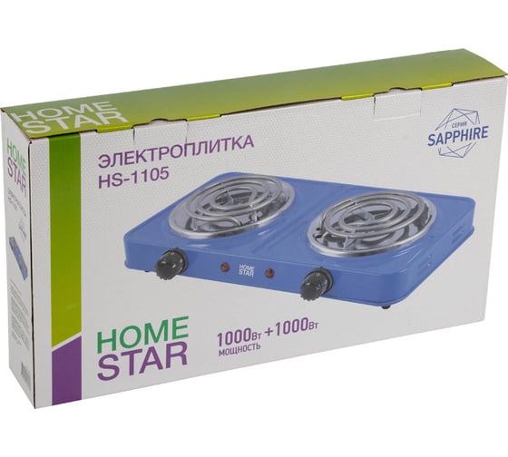 Электроплитка Homestar HS-1105 ТЭН серия сапфир 00 8752 008752