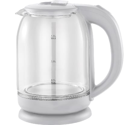 Чайник электрический Добрыня EC-114 стекло белый ЕС-114