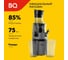 Соковыжималка BQ J2000 серый-черный 86196655 9