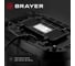 Тостер BRAYER 2117BR, 1080 Вт, 7 режимов, подогрев, разморозка, отмена, автоотключение, 2 тоста одновременно, съемный поддон BR2117 8