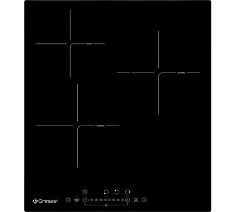 Встраиваемая панель электрическая стеклокерамическая Gressel 45 см U45D29S100