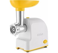 Мясорубка KITFORT бело-желтая КТ-2113-2