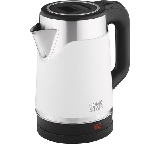 Чайник Homestar HS-1043 1.7 л, белый, двойной корпус 108855