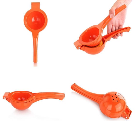 Соковыжималка ручная Bufett оранжевая, 22*8.5 cм 640210