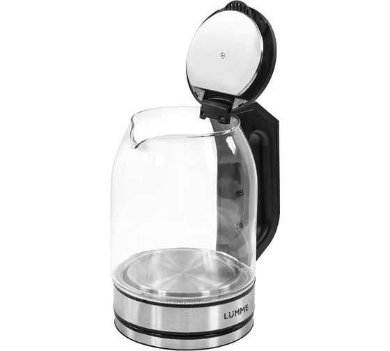 Стеклянный чайник LUMME LU-KT4109A черный 41526