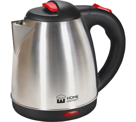 Металлический чайник HOME ELEMENT HE-KT197 красный рубин 39116