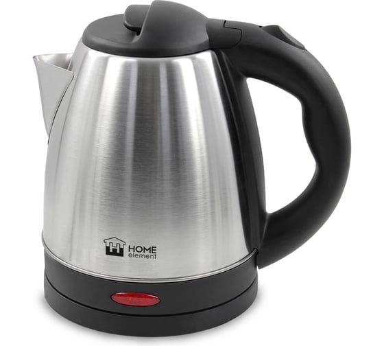 Металлический чайник HOME ELEMENT HE-KT182 черный жемчуг 41482 1