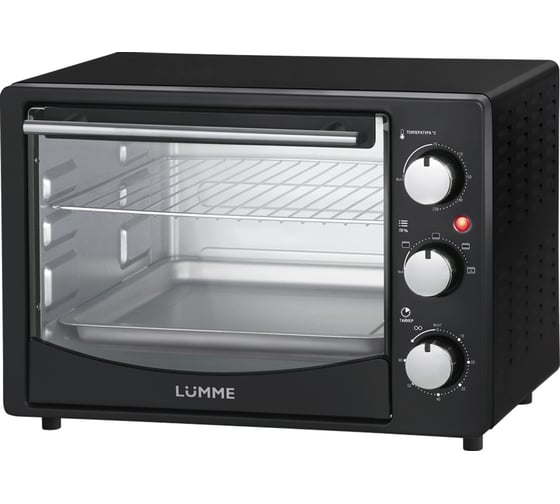 Духовой шкаф (мини-печь) LUMME LU-EO1714A черный жемчуг, 25 л, конвекция 42686 1